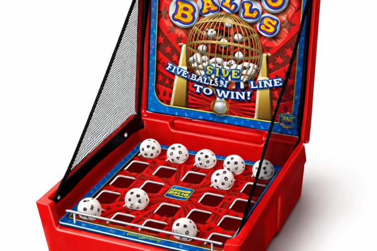 Tabletop Bingo Balls Carnival Game Rentals