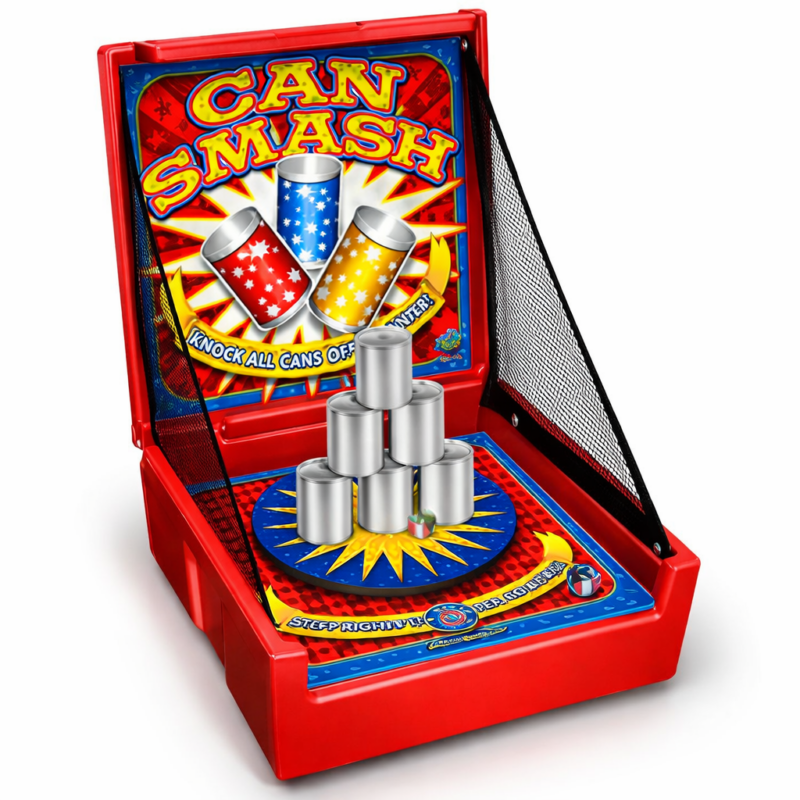 Can Smash Carnival Game Rentals