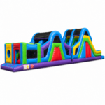 48ft colorful obstacle course rentals
