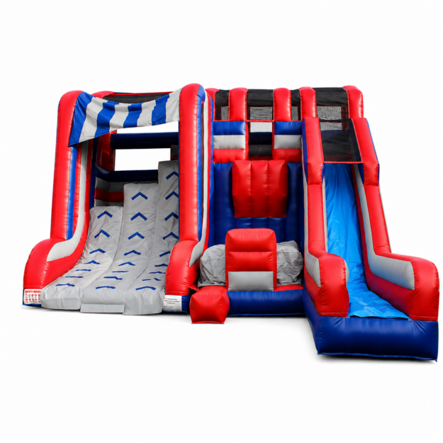 ninja wall free fall rentals